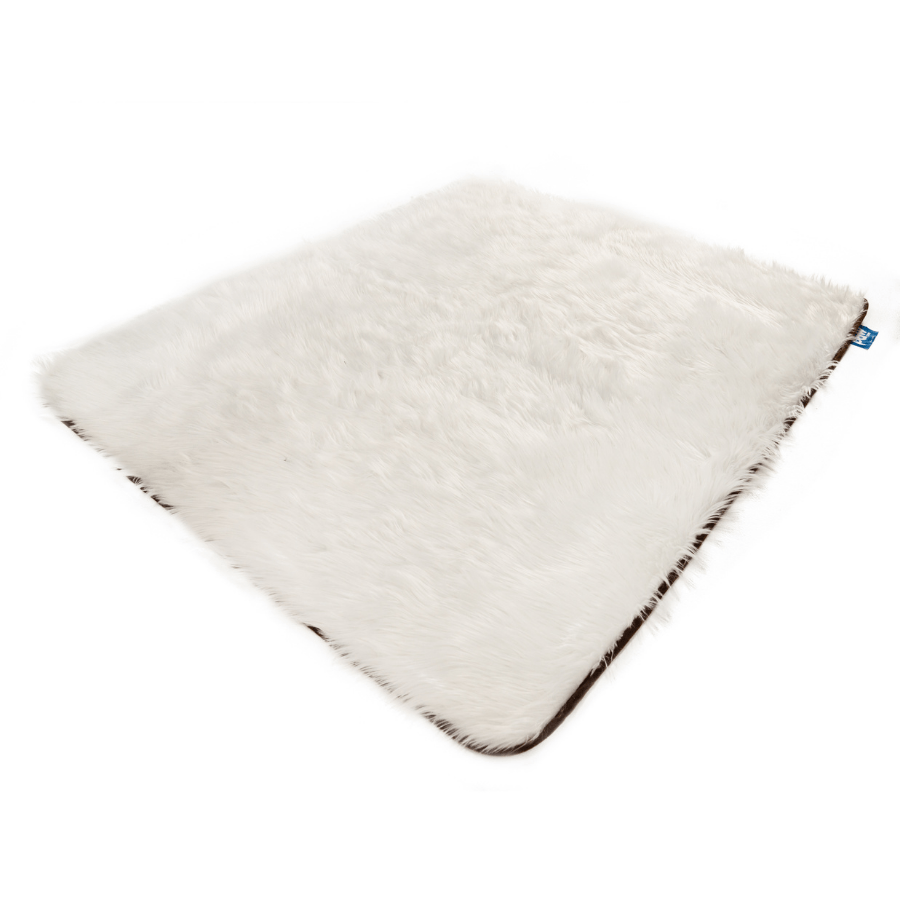 PupProtector™ Waterproof Dog Blanket – Durable, Washable, Throw Furniture Protector for Pets - Polar White