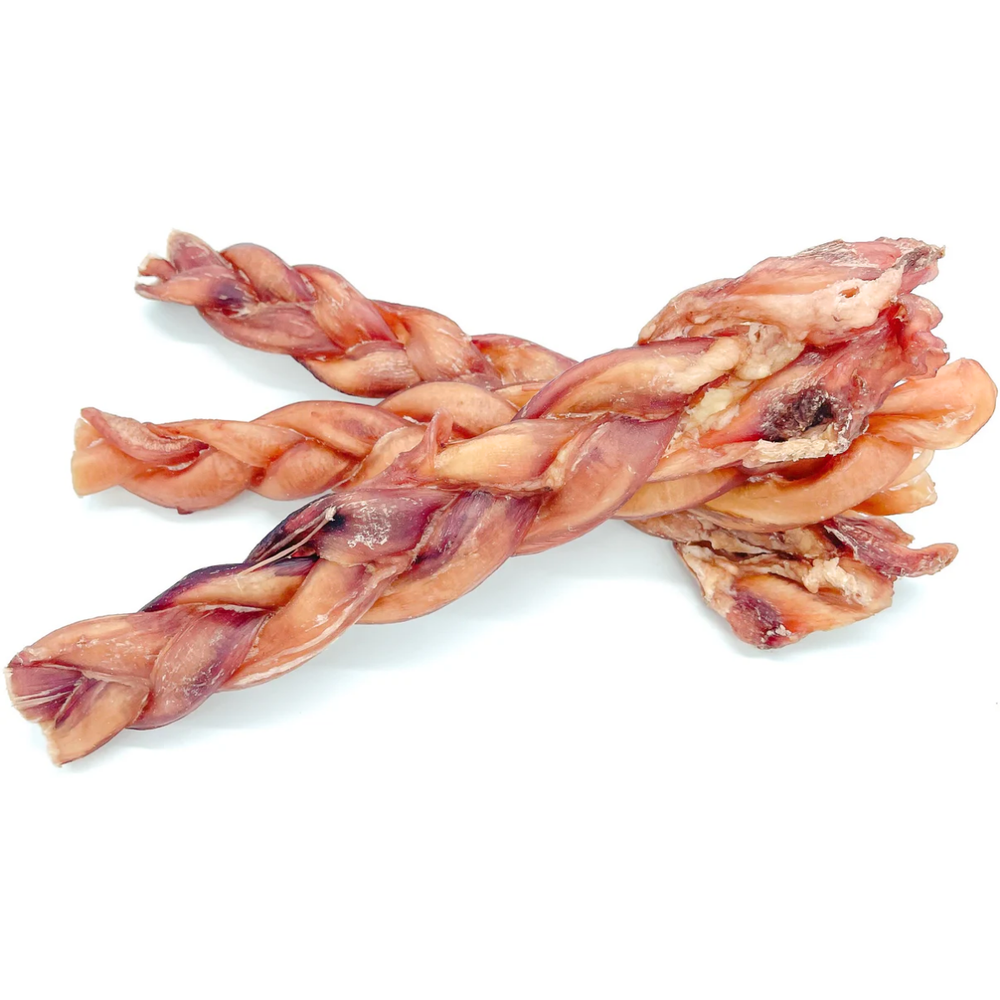 12-Inch Monster Braided Bully Stick – Jumbo, Long-Lasting Chew for Power Chewers