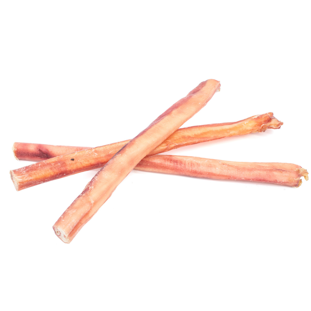 12-Inch Thick Bully Stick – All-Natural, Long-Lasting Dog Chew