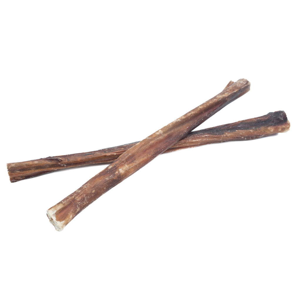 10–12" Collagen-Wrapped Bully Stick Chew for Small Dogs