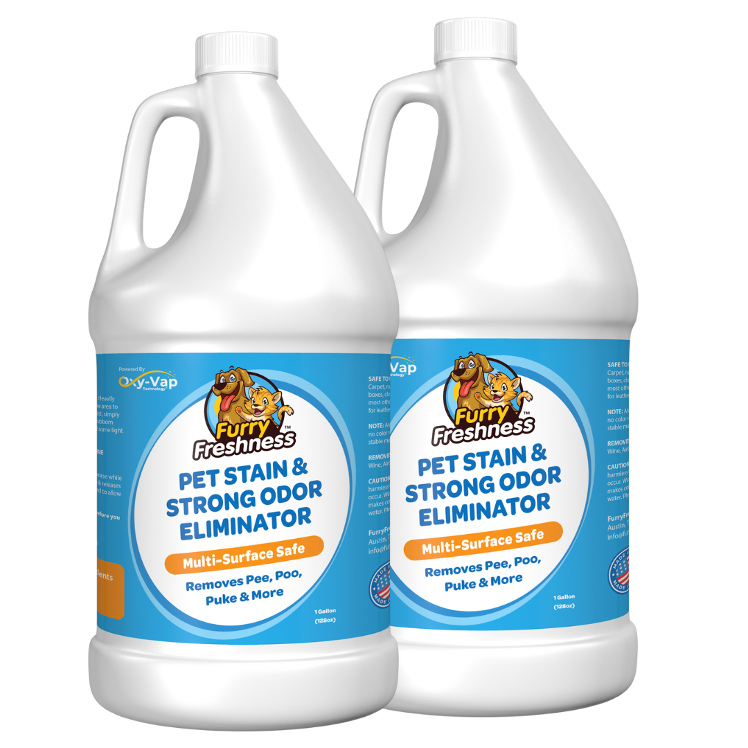 FurryFreshness Odorless Pet Stain & Odor Eliminator – Eco-Friendly, Enzyme-Free, Safe for Kids & Pets