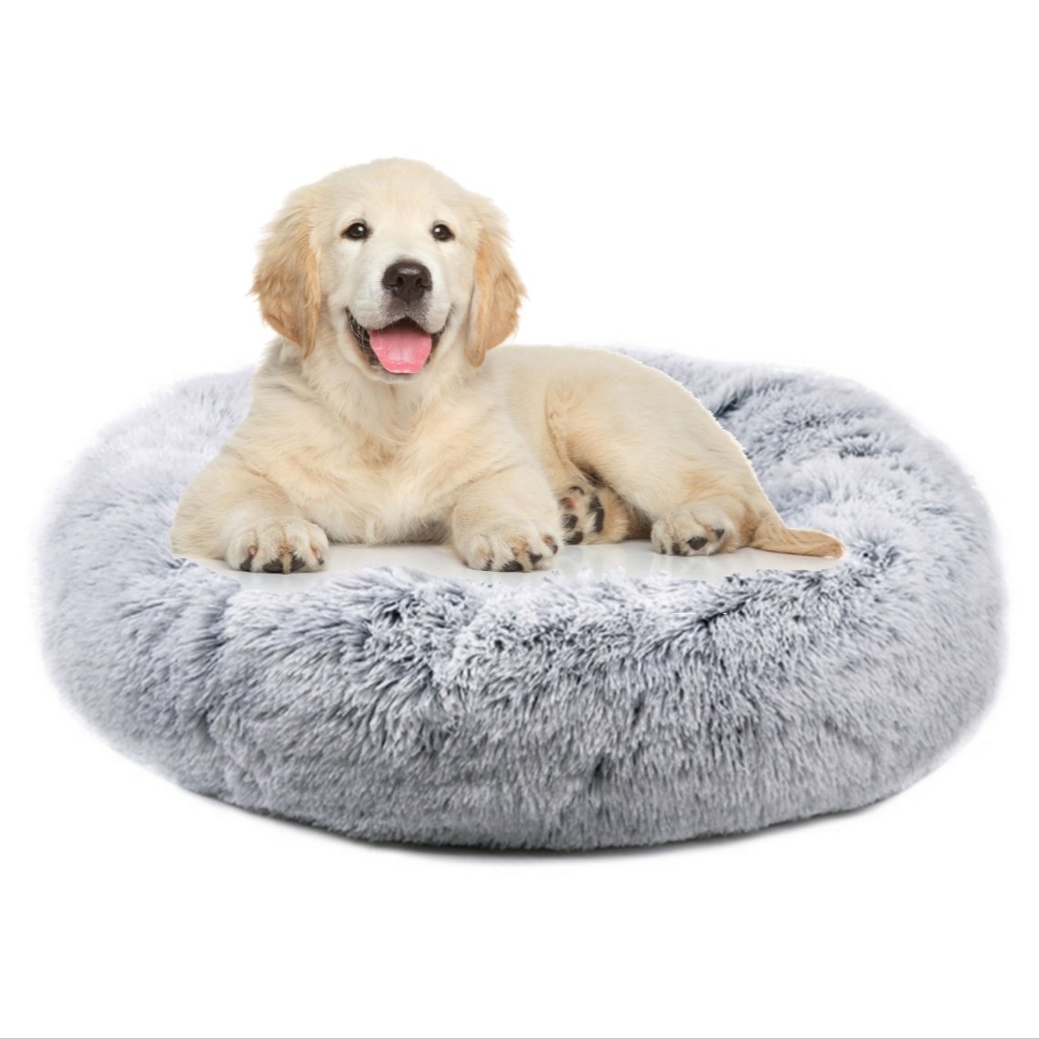 Mr. Peanut’s OrthoPlush® 23" Orthopedic Pet Bed – Luxuriously Soft, Vet-Designed Support for Dogs & Cats