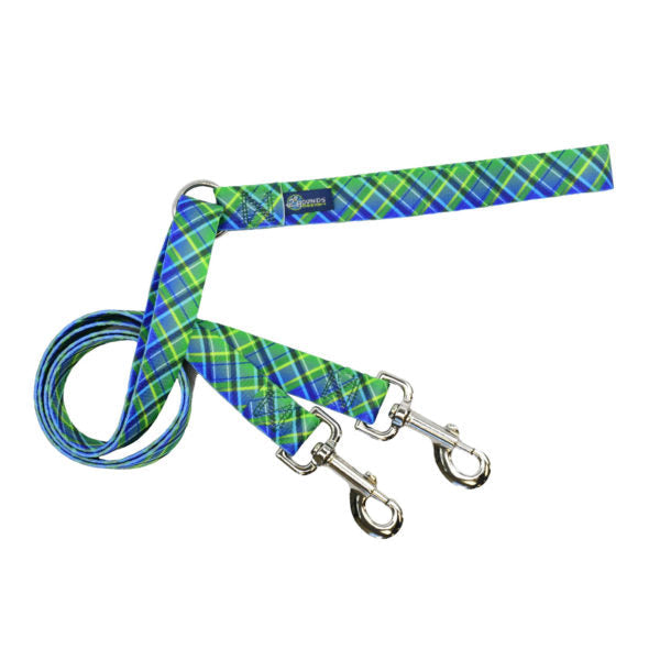 Electric Glow Plaid No-Pull Harness for Dogs – Eco-Friendly EarthStyle Design