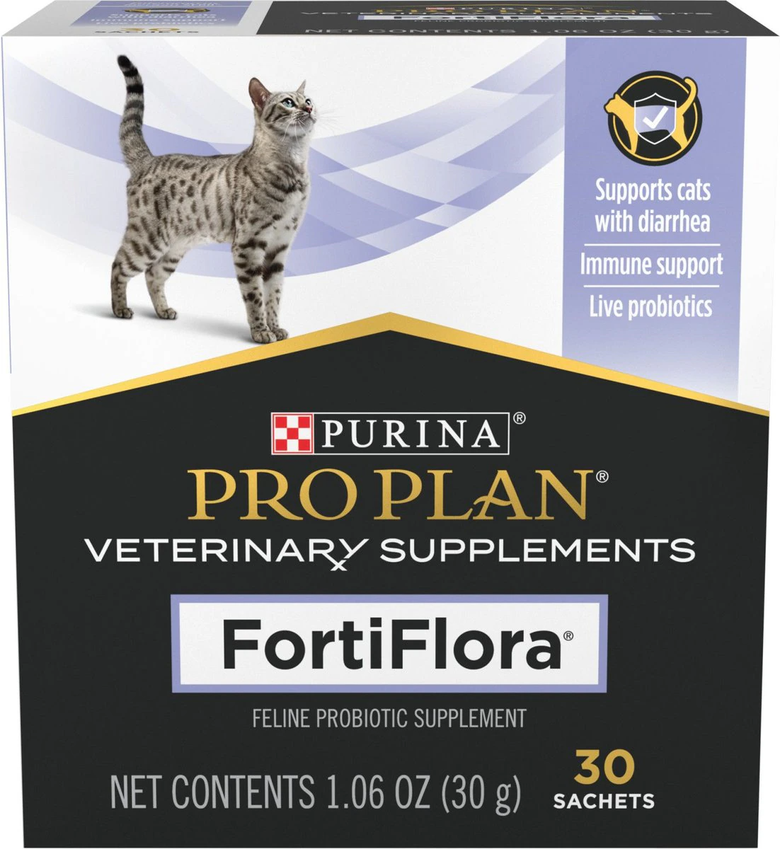 Purina Pro Plan FortiFlora Cat Probiotic Supplement – Digestive & Immune Support Powder