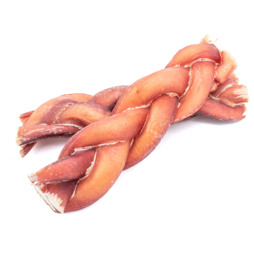 Bully Bunches 6-Inch Braided Thick Bully Sticks – Long-Lasting Natural Dog Chews