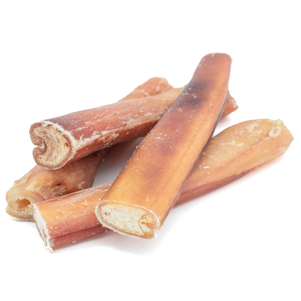 6-Inch Monster Bully Sticks – Extra Thick Natural Dog Chews for Power Chewers