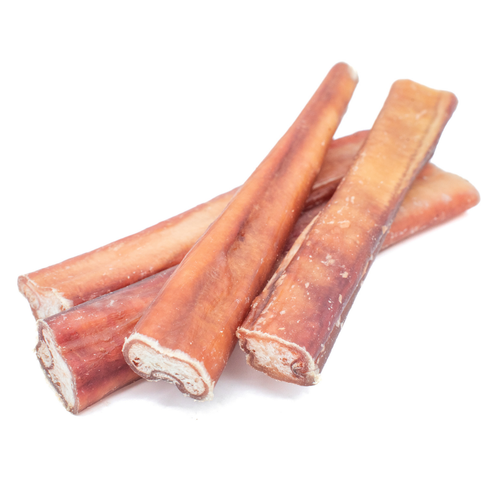 6-Inch Thick Bully Sticks – Premium All-Natural Beef Dog Chews