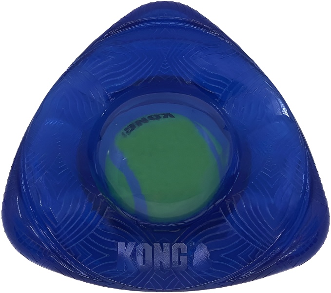 KONG Jumbler Flinger Dog Toy, Medium/Large - Durable Interactive Play