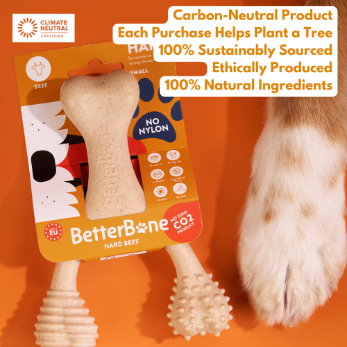 BetterBone HARD Chew Toy – All-Natural, Ultra-Durable & Eco-Friendly for Power Chewers