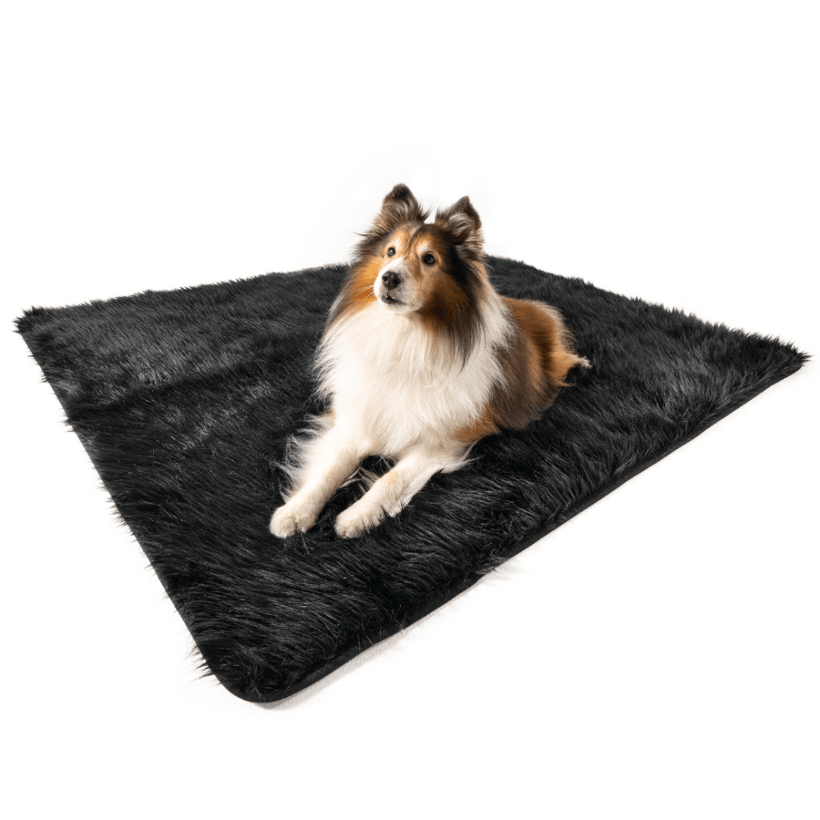 PupProtector™ Waterproof Dog Blanket – Durable, Washable, Throw Furniture Protector for Pets - Midnight Black