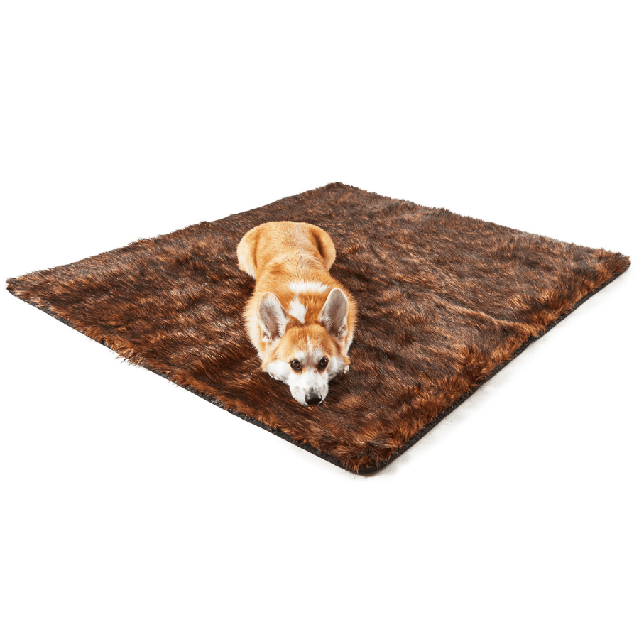 PupProtector™ Waterproof Dog Blanket – Durable, Washable, Throw Furniture Protector for Pets – Brown