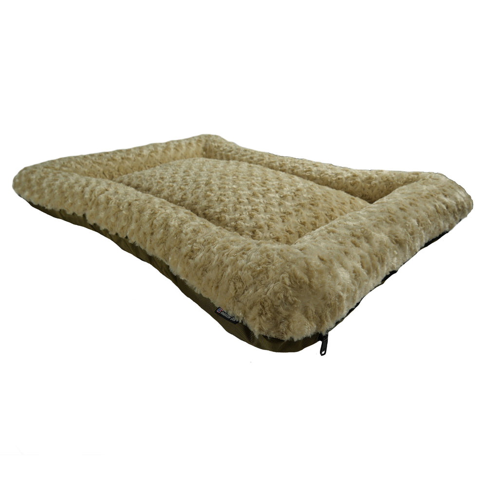 Furvana™ 'Cloud' Rectangle Bolster Dog Bed – USA Made, Soft & Supportive