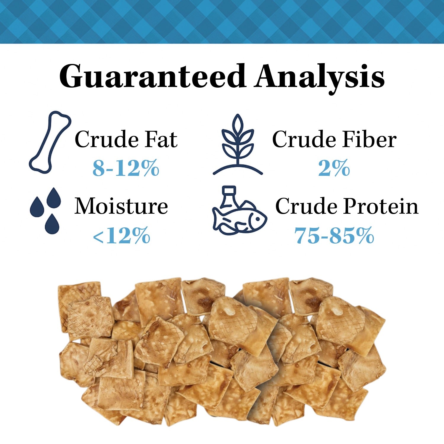 Country Living 4β x 4β Beef Cheek Chip Dog Treats β Chicken Flavor | 5-Pack All-Natural, Crunchy, Rawhide-Free Chews