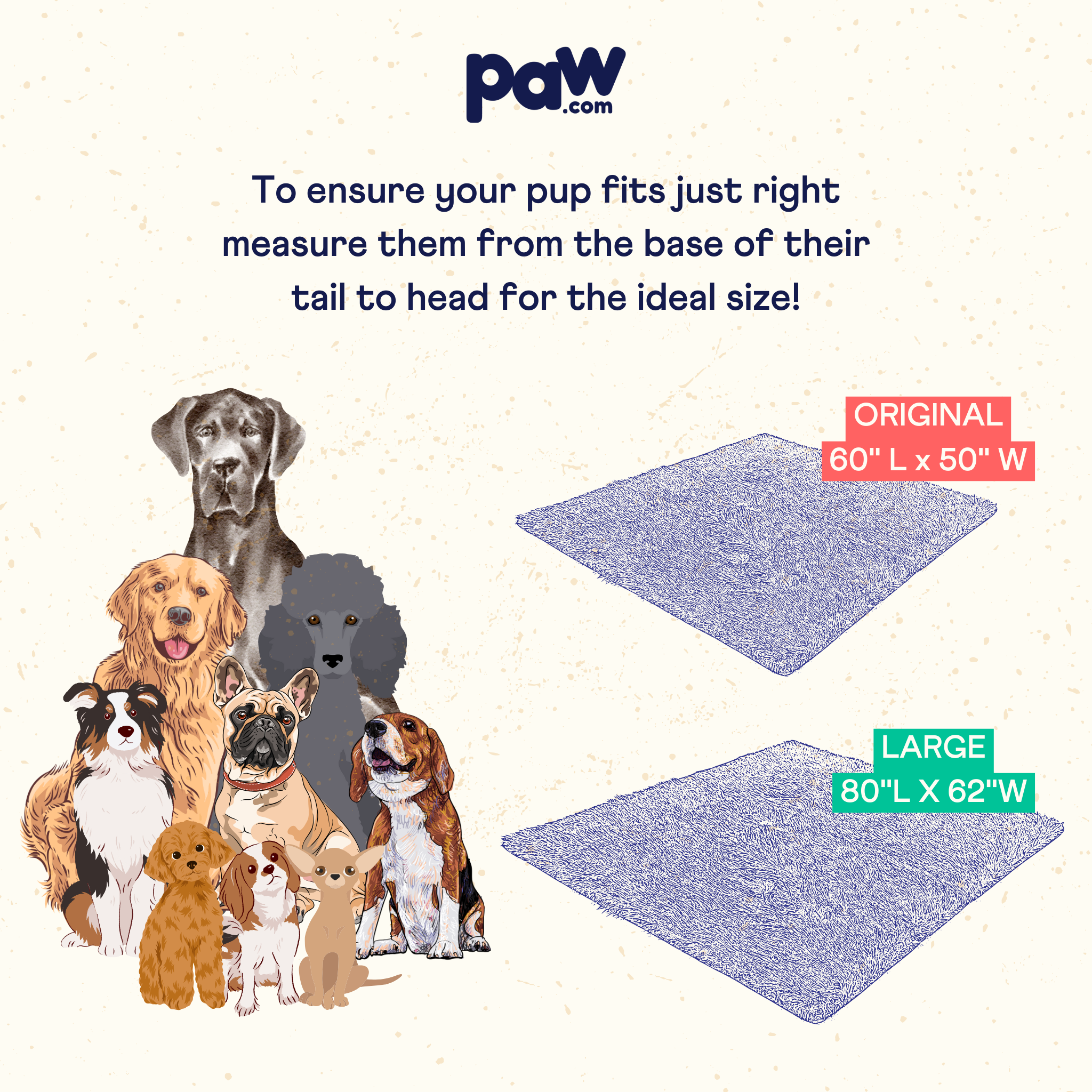 PupProtector™ Waterproof Dog Blanket – Durable, Washable, Throw Furniture Protector for Pets - Polar White