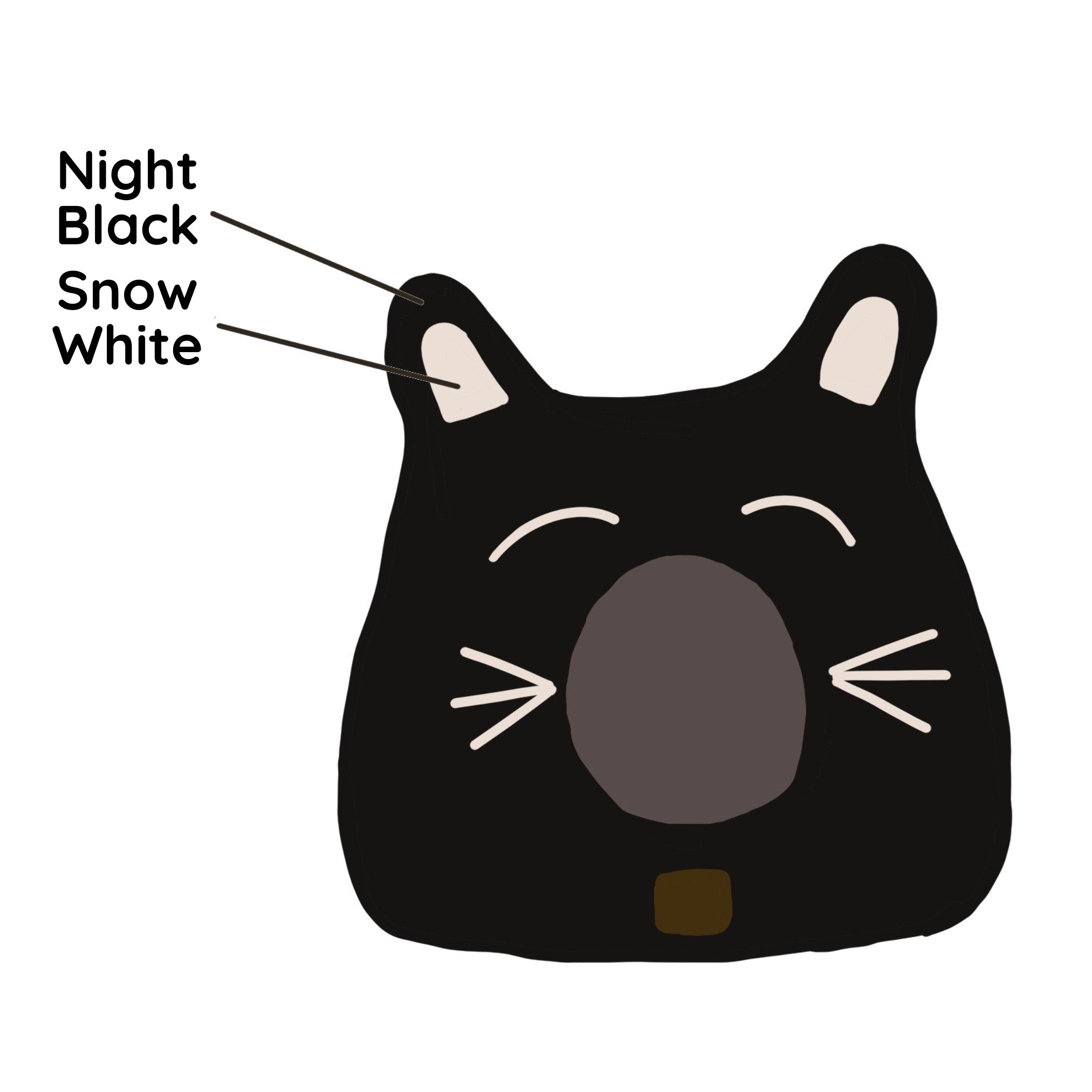 Cat Cave Bed with Ear Design | Cozy Boy Cat Style Retreat