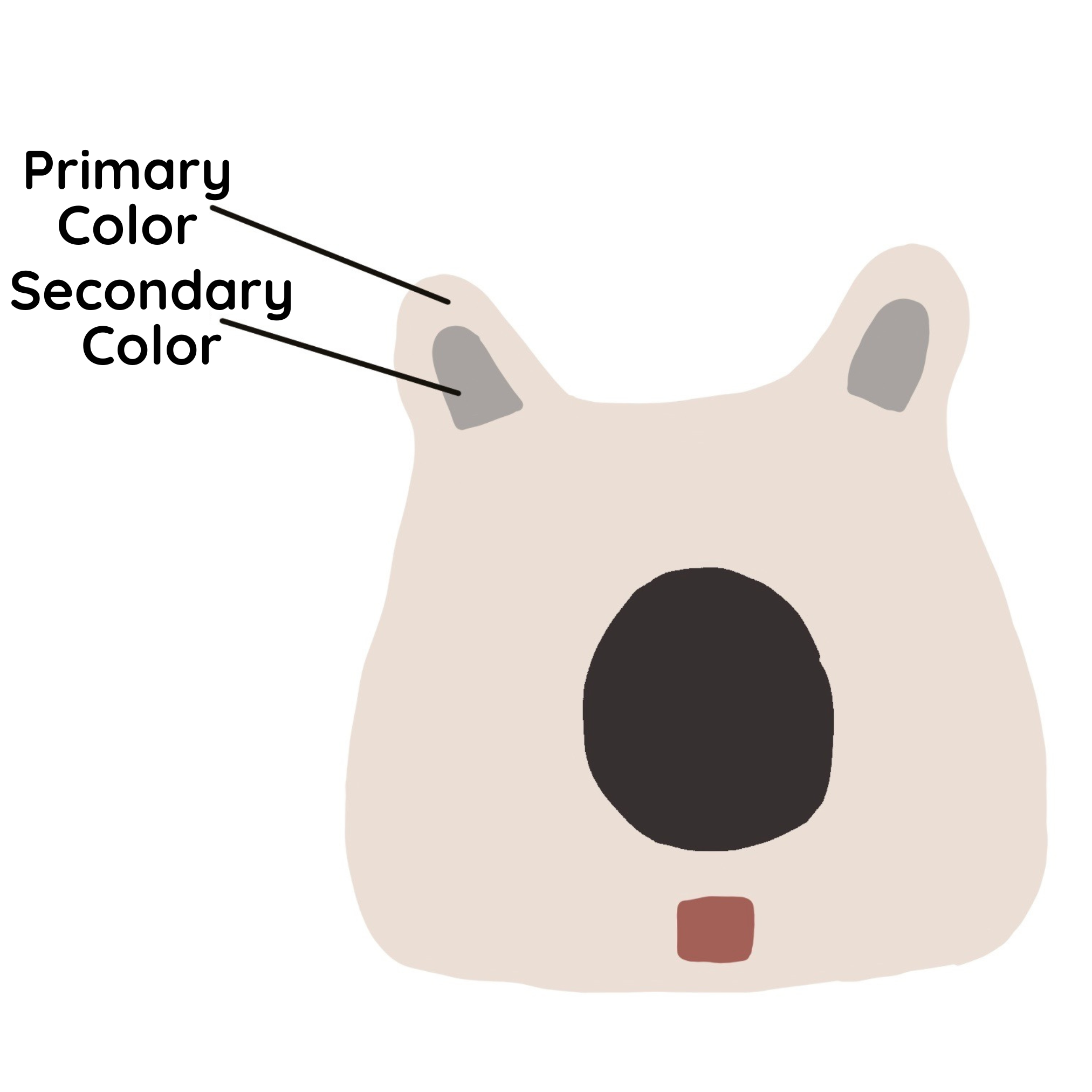 Cat Cave Bed with Accent Ears | Stylish Ear Design Pet Retreat