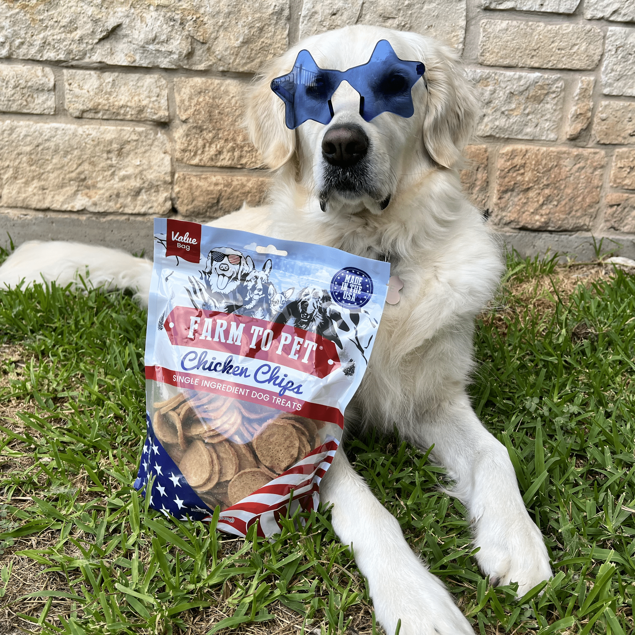 Americana All-Natural Chicken Chips for Dogs – High-Protein Dog Treats
