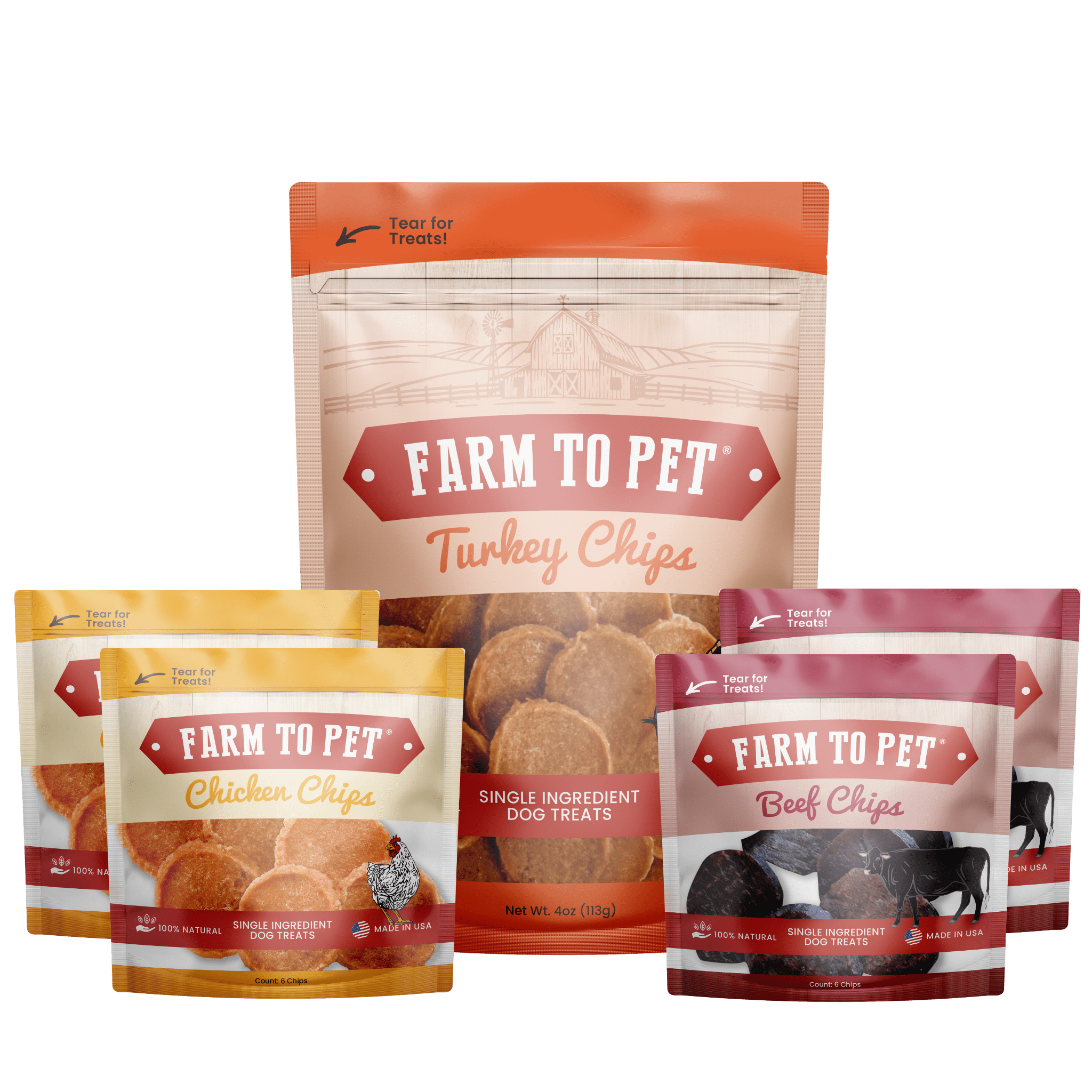 Puppy Packs 'N Snacks – All-Natural Dog Treat Starter Pack for Healthy Training & Rewards