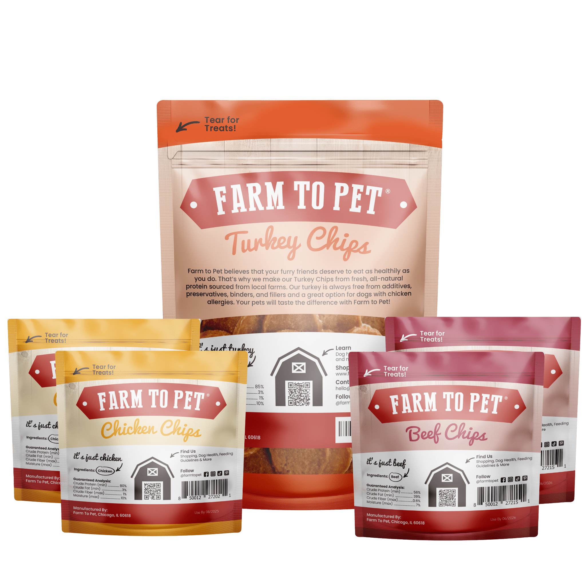 Puppy Packs 'N Snacks – All-Natural Dog Treat Starter Pack for Healthy Training & Rewards