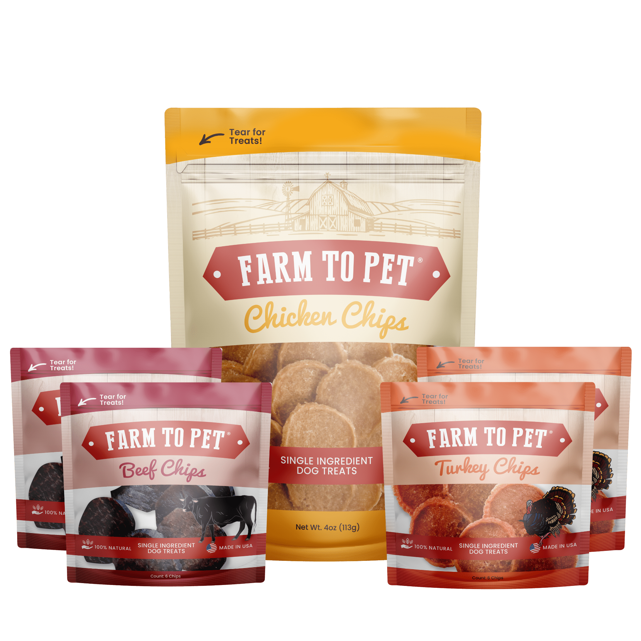 Puppy Packs 'N Snacks – All-Natural Dog Treat Starter Pack for Healthy Training & Rewards