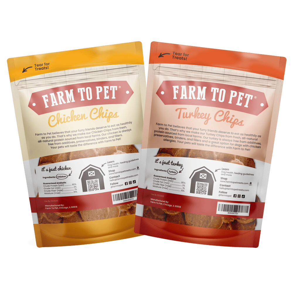 Chicken & Turkey Dog Treat Bundles | Healthy & Tasty Treats for Your Pup