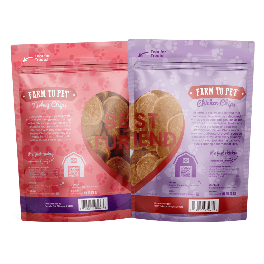 Doggy Love Chips Bundle โ All-Natural Crunchy Dog Treats