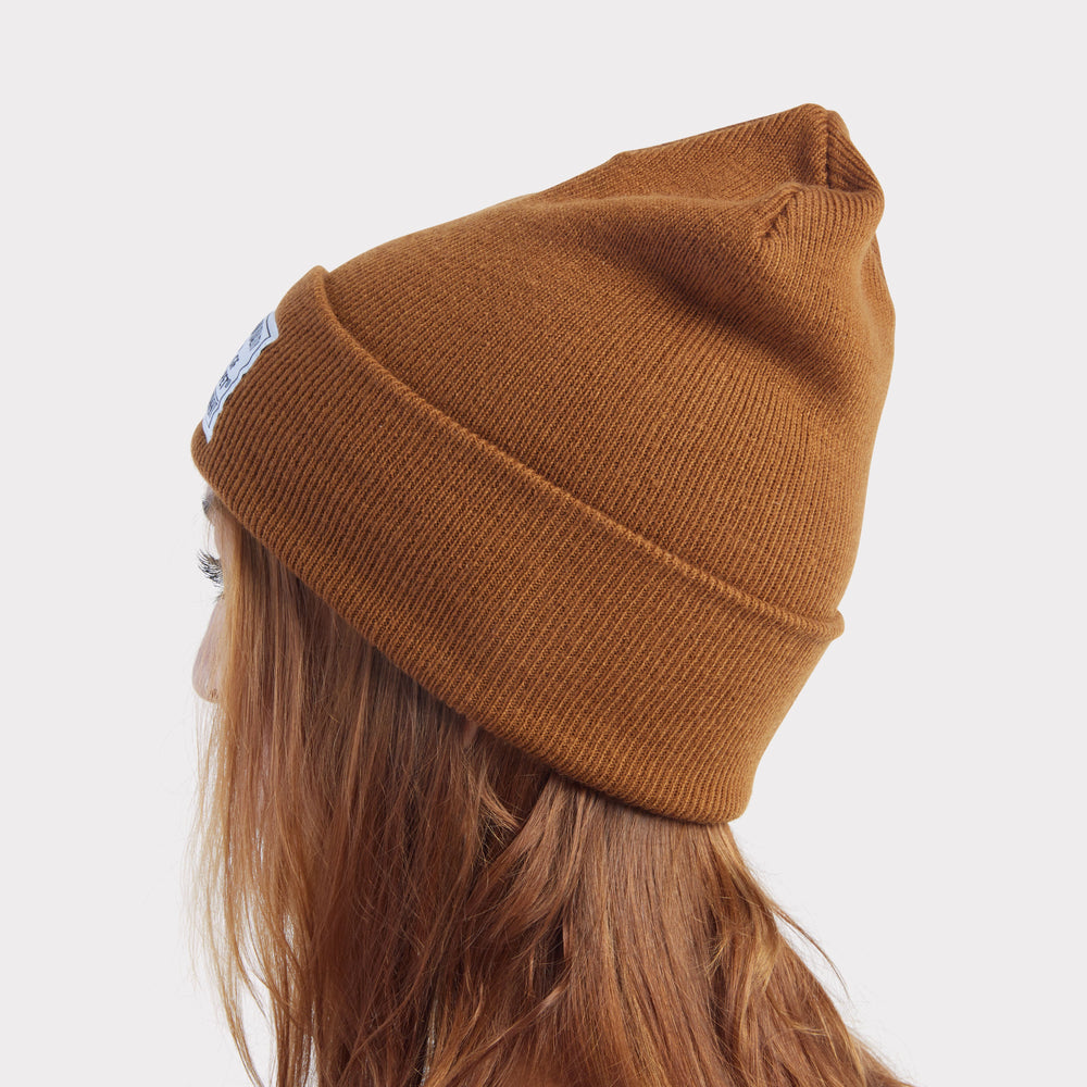 GF PET® Human Beanie – Ultra-Soft, Warm & Stylish (Caramel)