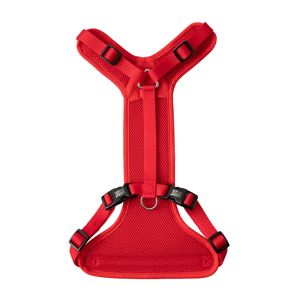 GF PET® Travel Dog Harness – Red | Safe, Breathable & Car-Ready