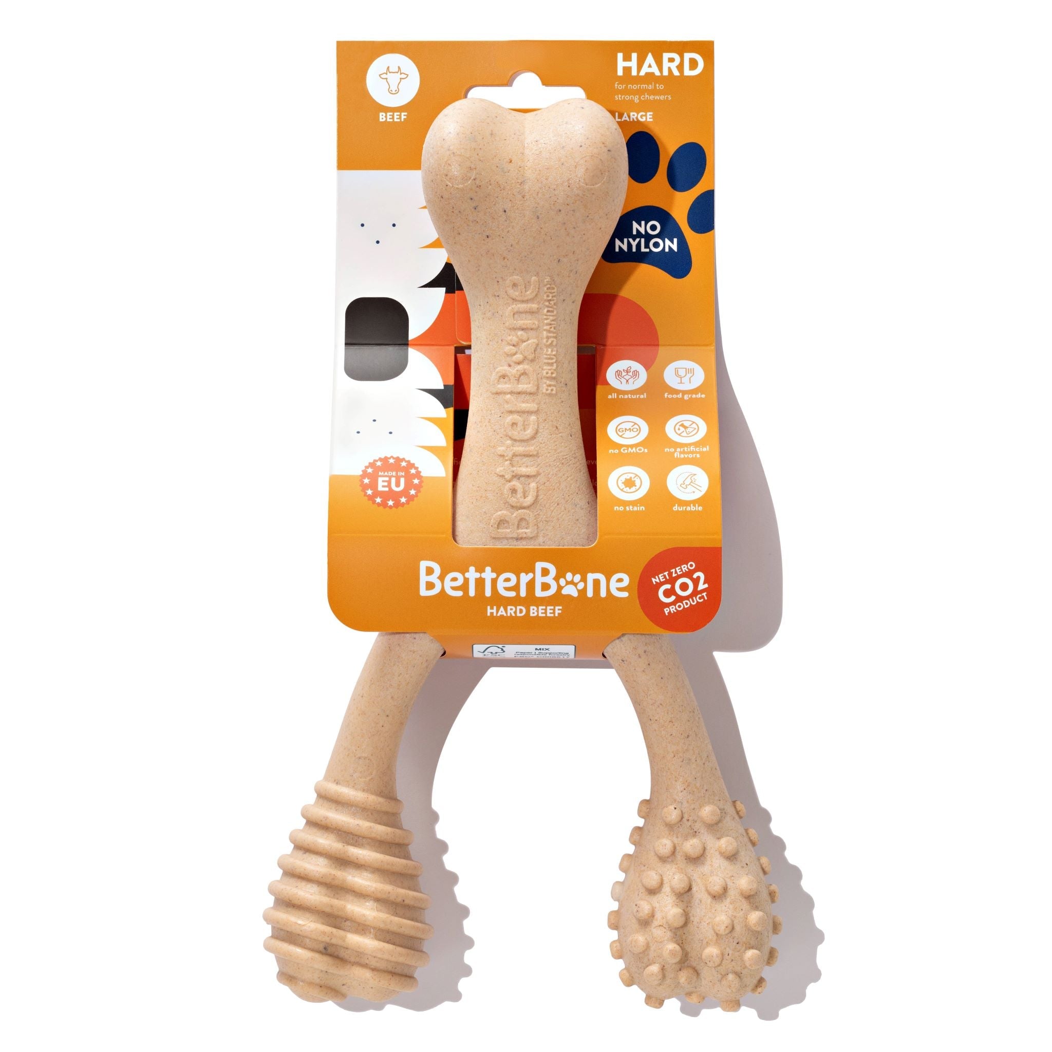 BetterBone HARD Chew Toy – All-Natural, Ultra-Durable & Eco-Friendly for Power Chewers