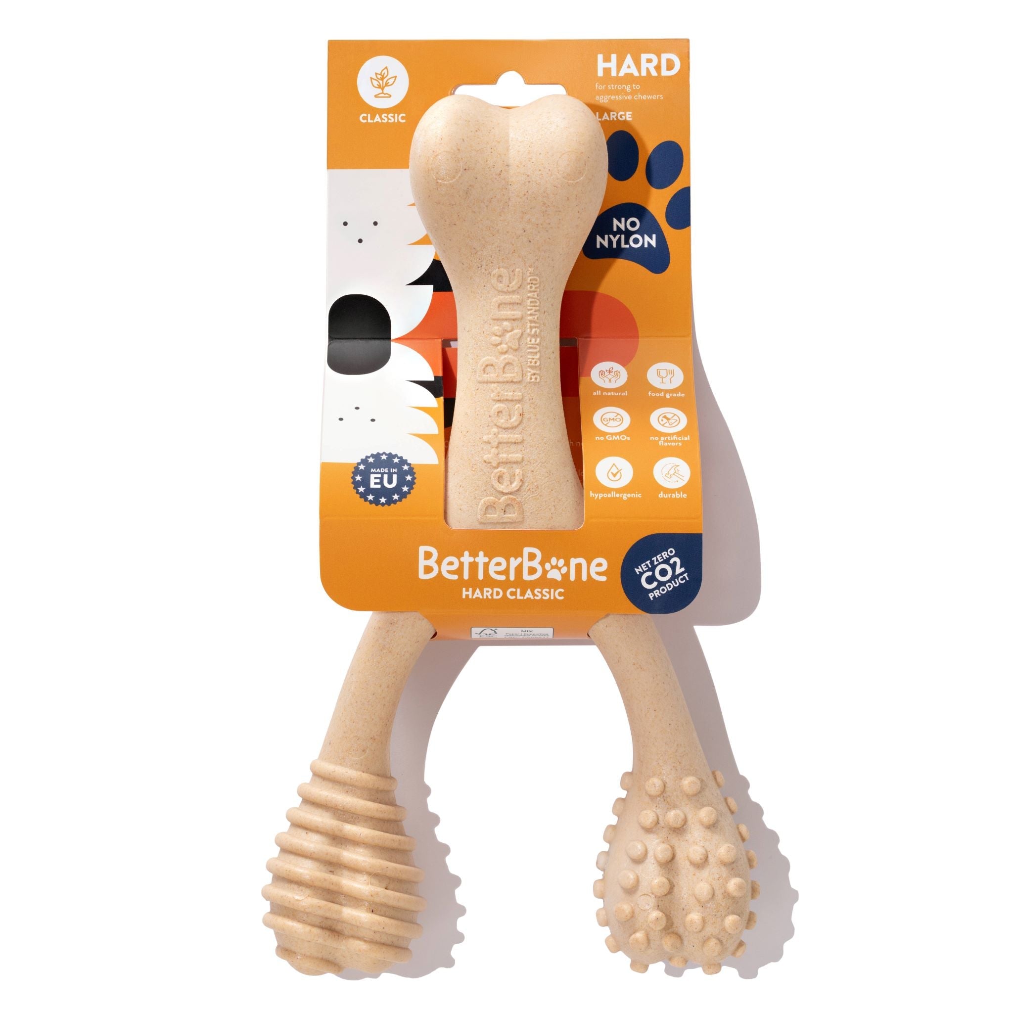 BetterBone HARD Chew Toy – All-Natural, Ultra-Durable & Eco-Friendly for Power Chewers