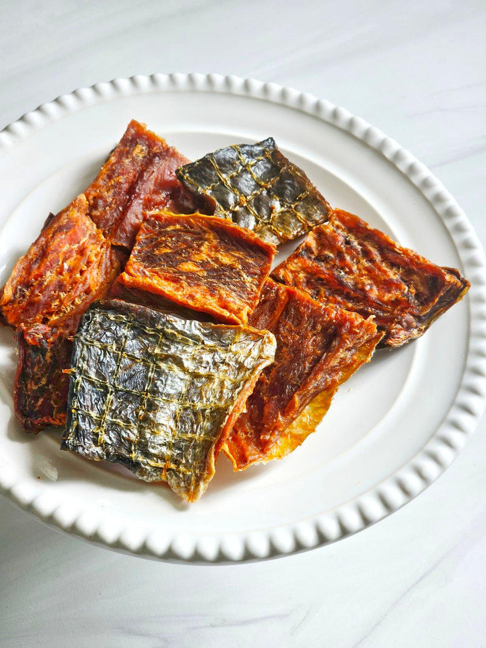 Dehydrated Salmon Fillet Dog & Cat Treats – Omega-3 Rich Single-Ingredient Salmon