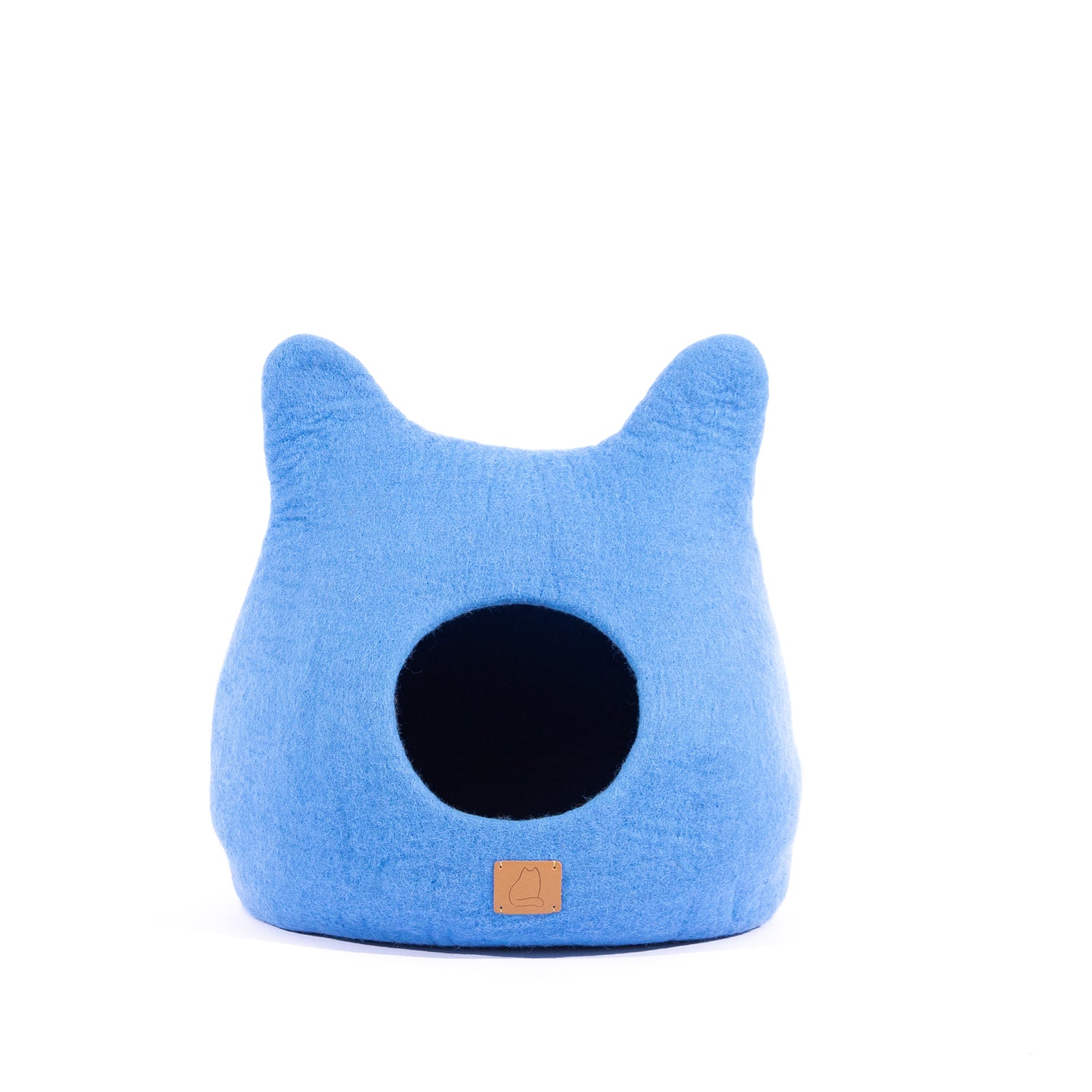 Cozy Haven Cat Bed - Sky Blue | Ear Style Cave
