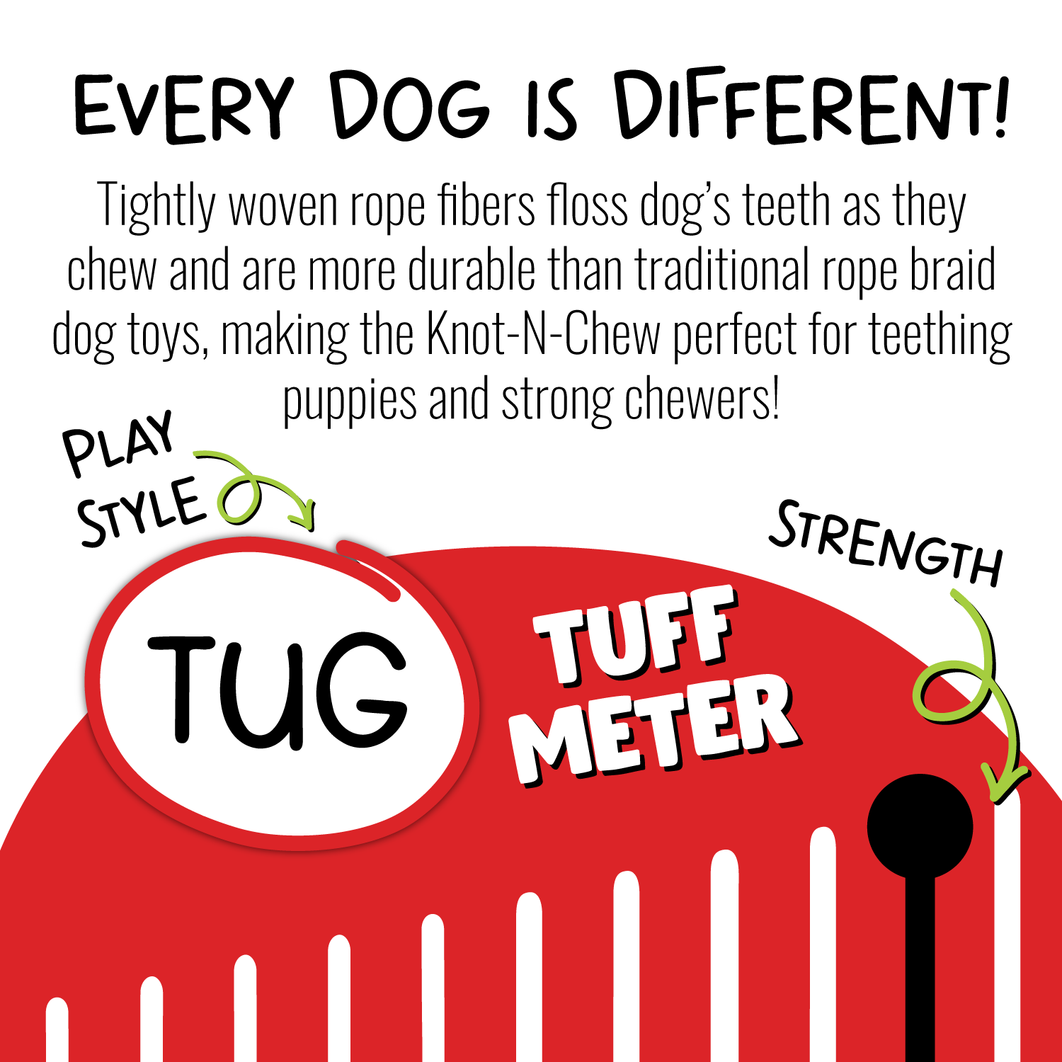 Knotty Chewer – The Ultimate Tug & Squeak Rope Toy