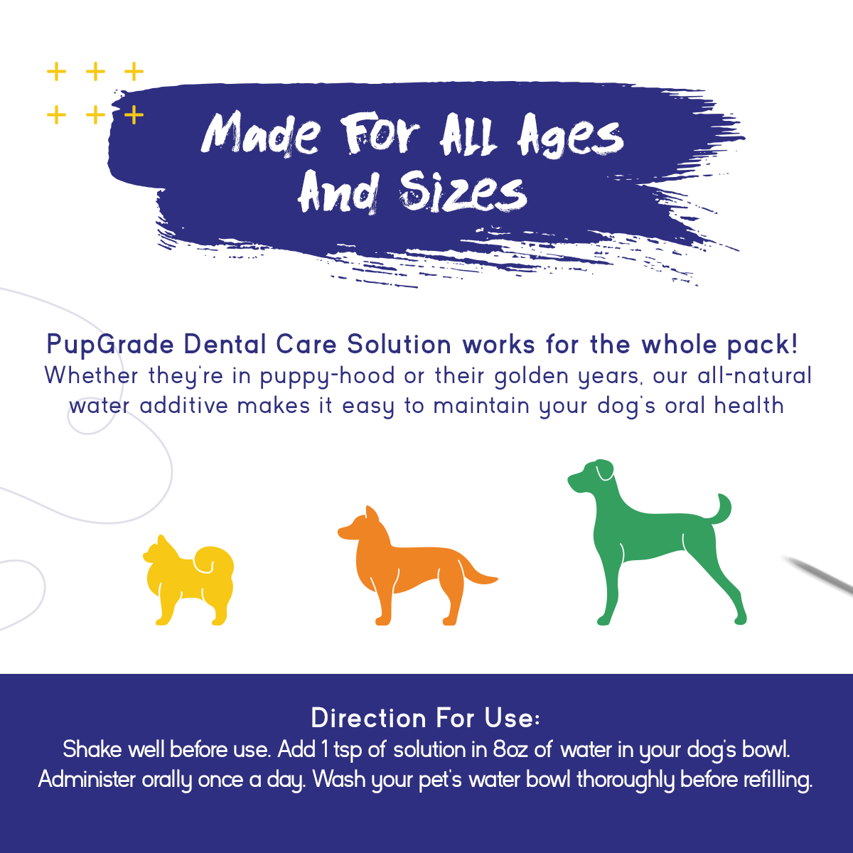 Organic Dental Care Solution for Dogs – Fresh Breath & Plaque Control