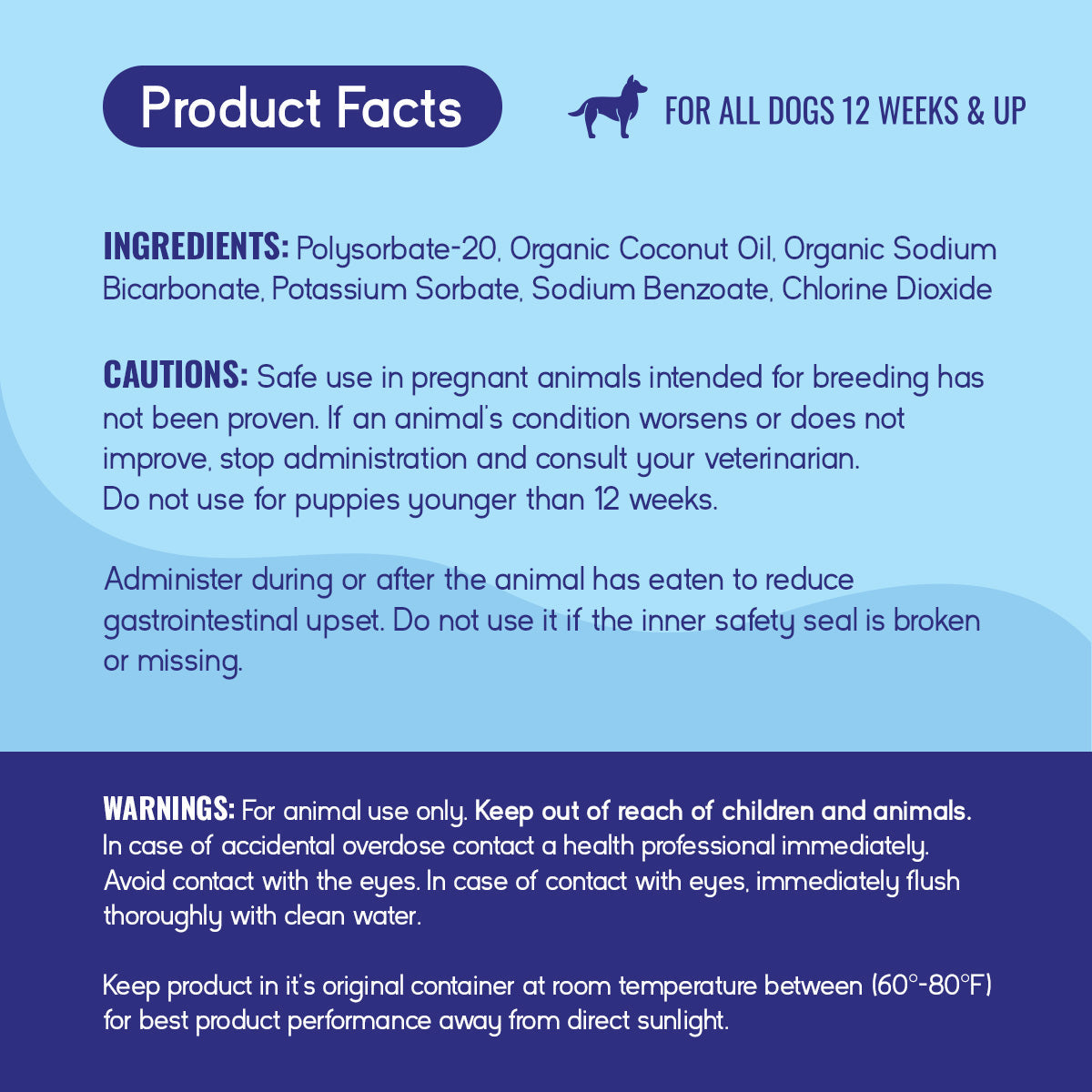 Organic Dental Care Solution for Dogs – Fresh Breath & Plaque Control