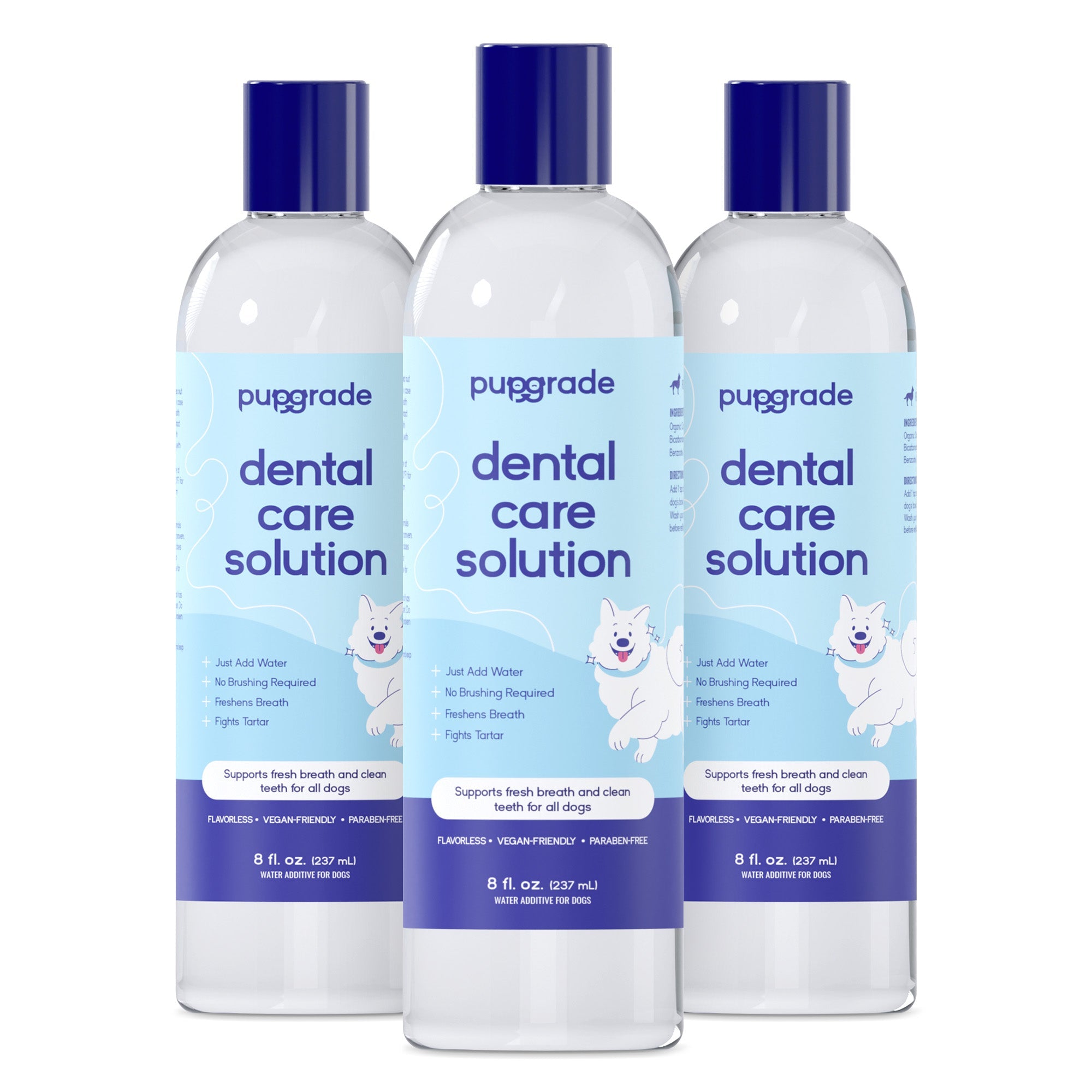 Organic Dental Care Solution for Dogs – Fresh Breath & Plaque Control