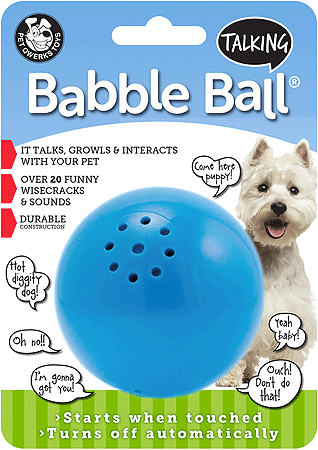 Pet Qwerks Talking Ball: Interactive Dog Toy for Endless Fun and Engagement