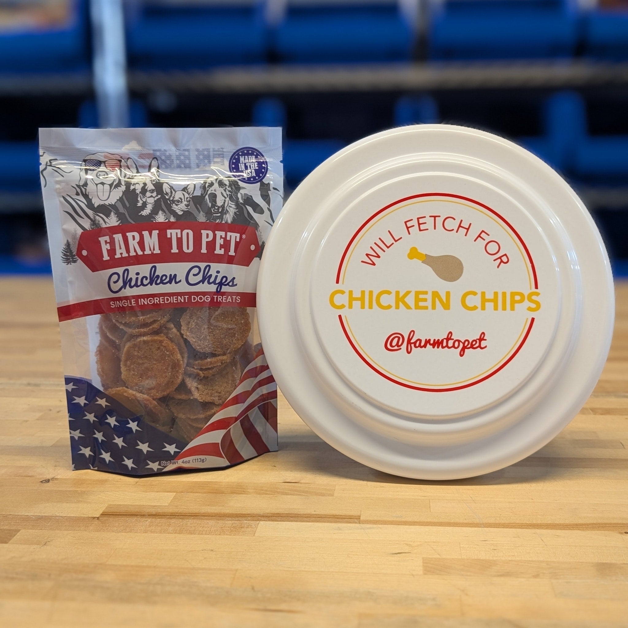 Americana All-Natural Chicken Chips for Dogs – High-Protein Dog Treats