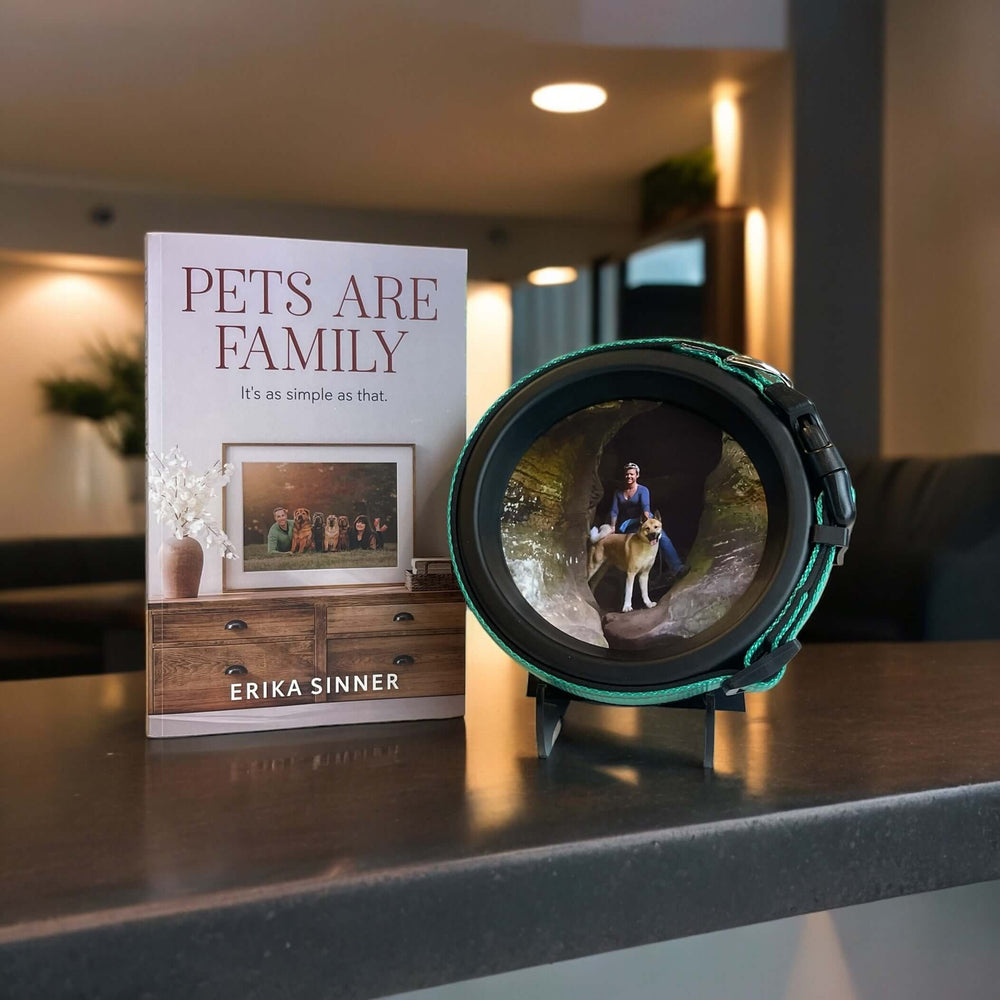 Honor Your Loved One Bundle – Pet Memorial Frame & “Pets Are Family” Book