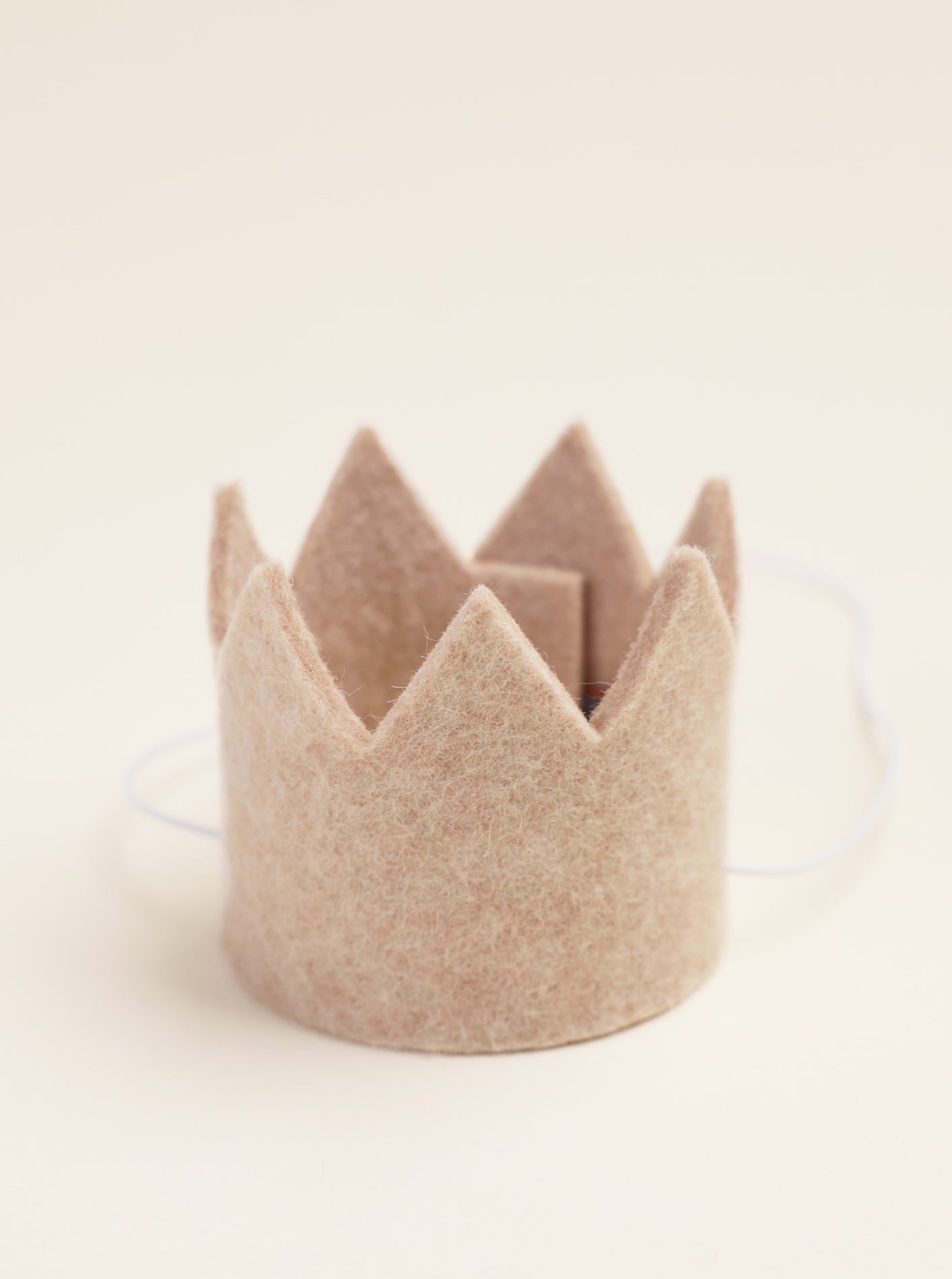 Neutral Pet Party Crowns – Stylish Soft Tones for Dogs & Cats