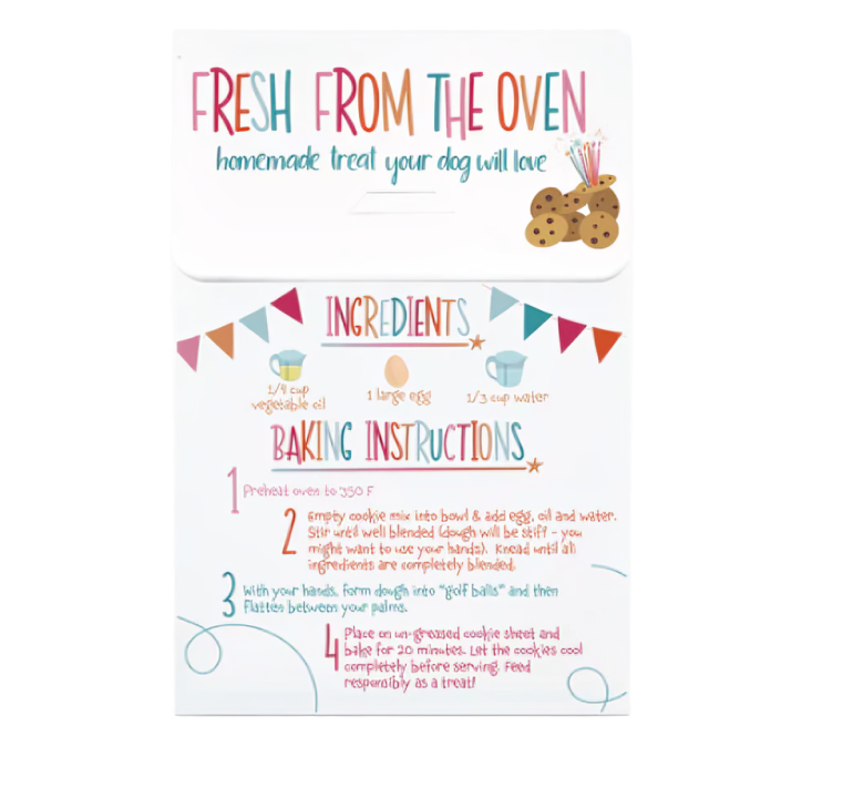 Spunky Pup Bake At Home Brownie and Cookie Mix 12oz: Celebrate Your Dog's Special Day with Homemade Treats