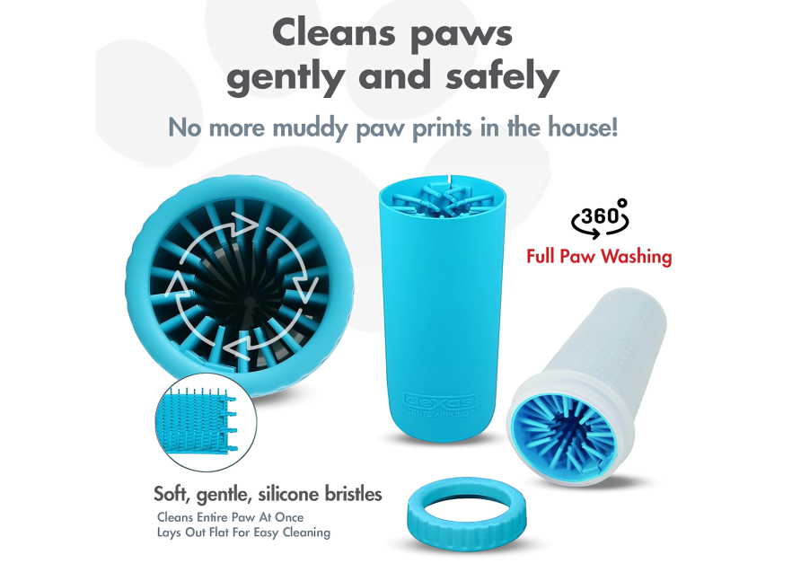 Dexas MudBuster Pro: Advanced Portable Dog Paw Cleaner for Quick, Efficient Cleaning
