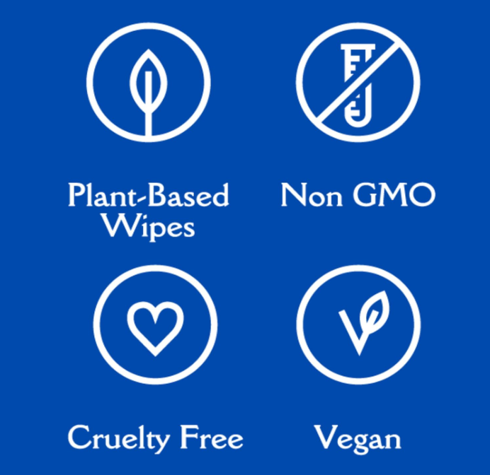 EARTHBATH Hypo-Allergenic Grooming Wipes - 100 Count | All-Natural, Safe & Gentle for Pets