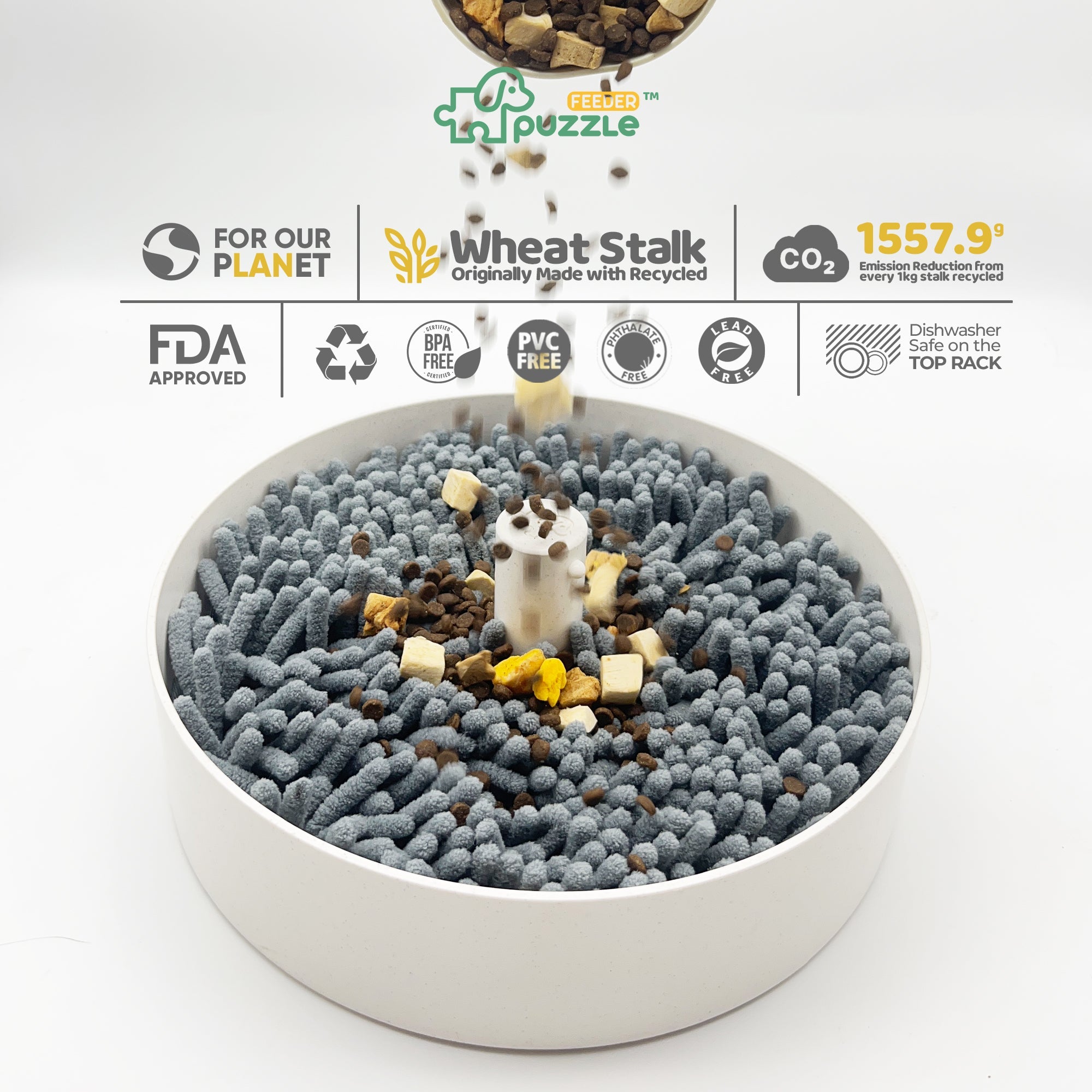 Snuffle Mat Dog Toy Accessory – For Puzzle Feeder™ Enrichment & Slow Feeding