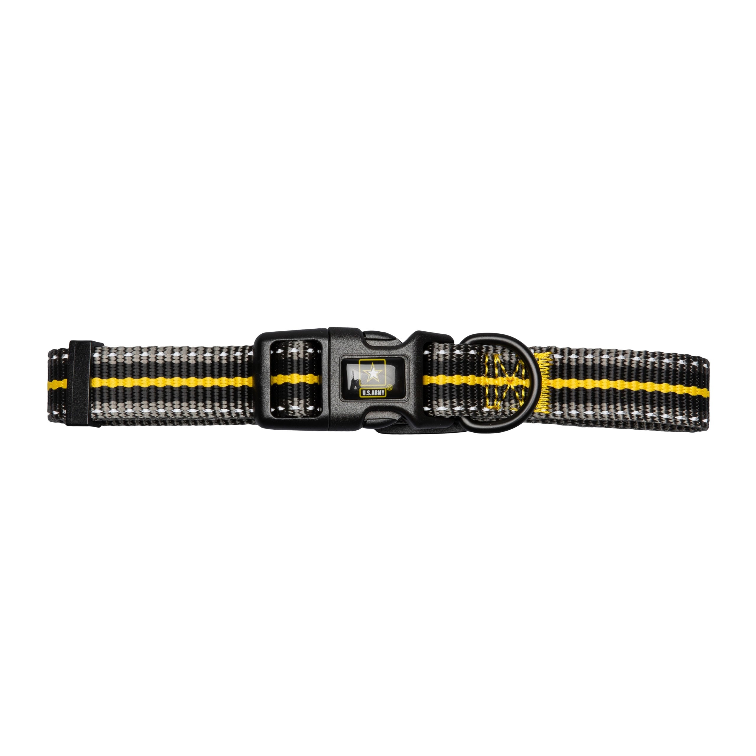 US Army® Reflective Dog Collar – Dark Camo