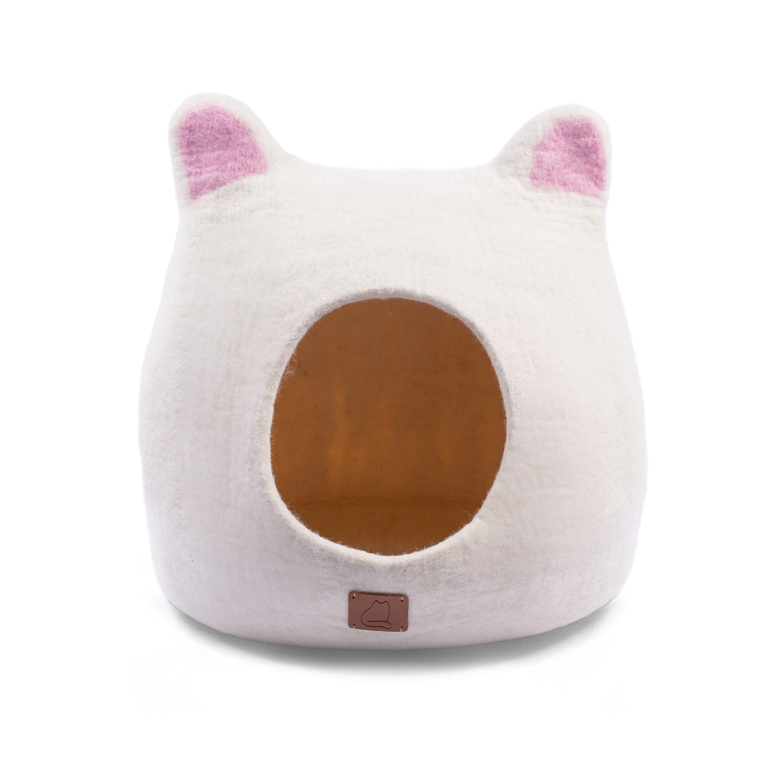 Cat Cave Bed with Accent Ears | Stylish Ear Design Pet Retreat