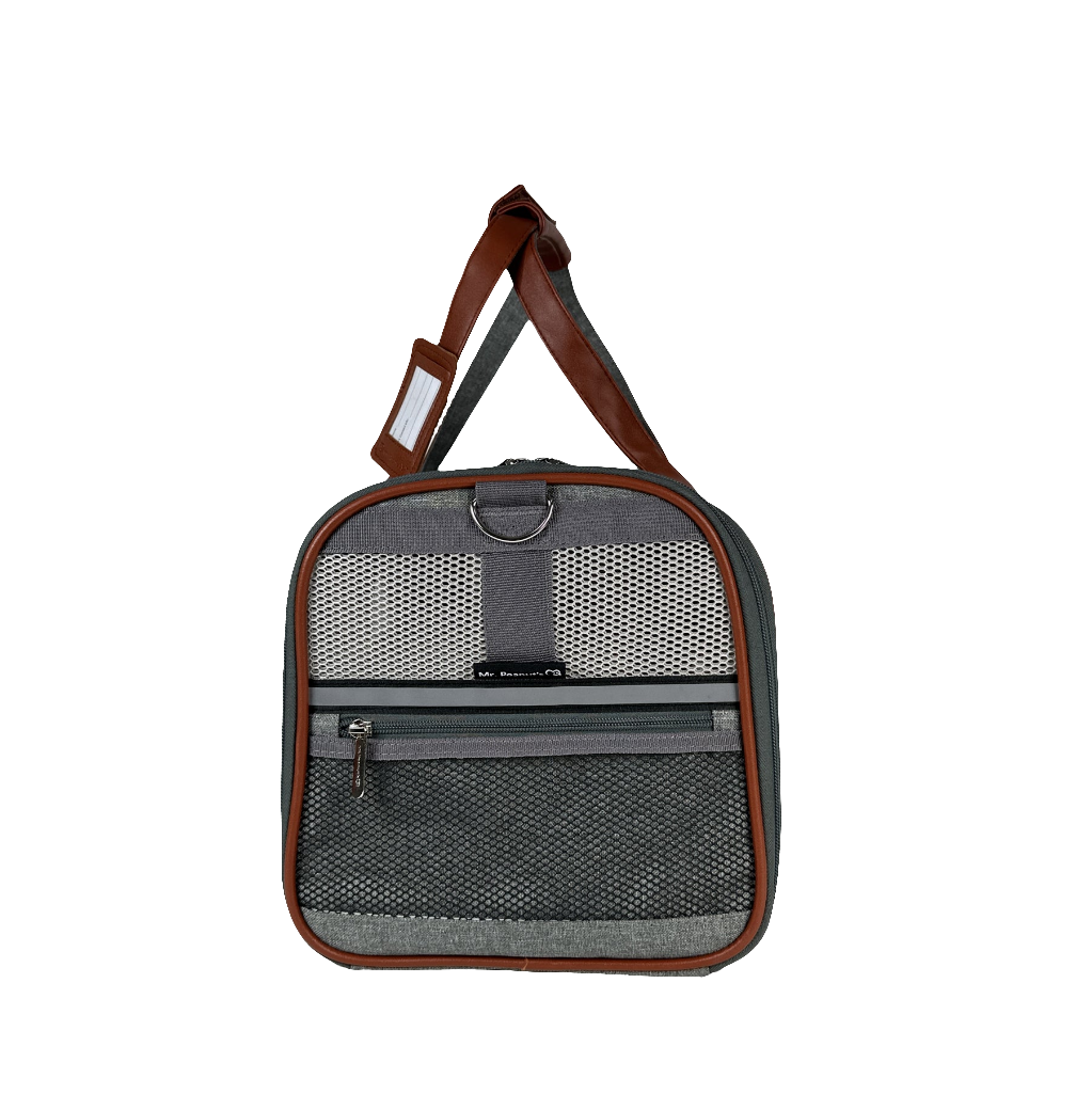 Mr. Peanut's Gold Series Airline Approved Pet Carrier – Soft-Sided Travel Tote for Cats & Small Dogs, Fits Under Airline Seats