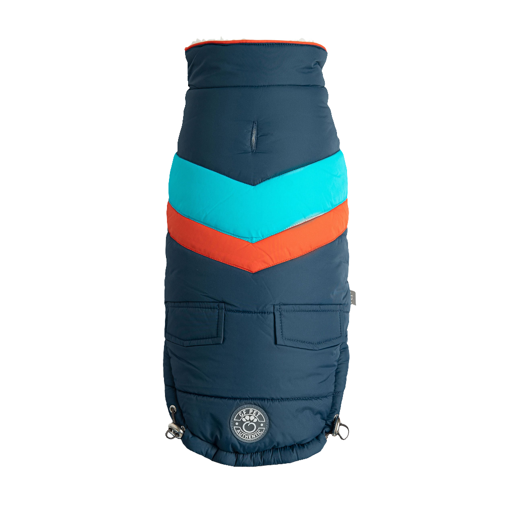 Dark Blue Alpine Puffer Jacket – Lightweight, Warm, & Stylish