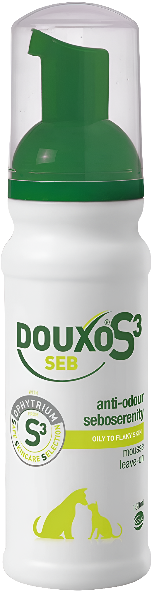 Douxo S3 SEB Odor-Control & Seboregulating Mousse (5.1 oz)