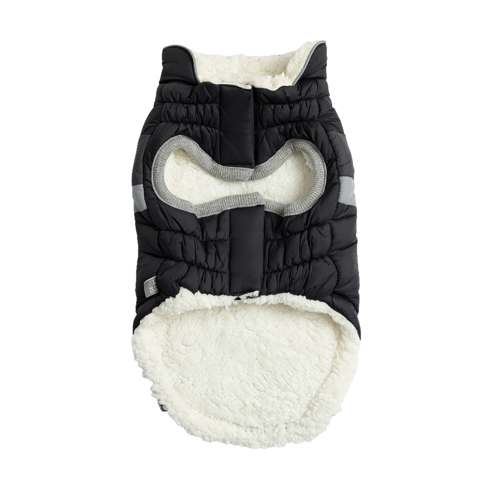 Black Alpine Puffer Jacket – Lightweight, Warm, & Stylish